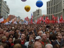 Протести в Москва срещу Путин