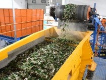 Нова инсталация за преработка на отпадъчно стъкло бе открита край село Равно поле