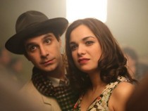 Актрисата Рая Пеева и композиторът Виктор Чучков за филма „Пеещите обувки“