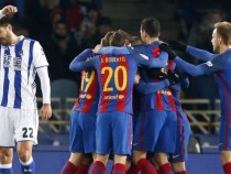 "Барселона" спечели първи мач в Сан Себастиан от 2007 г.