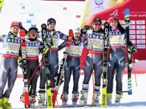 Френските скиори триумфираха в смесеното състезание