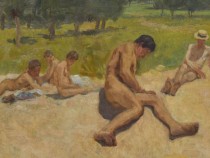 Голо мъжко тяло в СГХГ