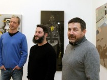 Изложбата „Бистрички, Вълчев и Недев” в галерия „Стубел“