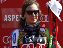 Словенката Илка Щухец спечели малкия кристален глобус в спускането