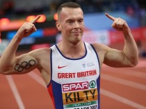 Британецът Ричард Килти защити европейската си титла на 60 метра с най-добро постижение за сезона в Европа