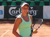 Александрина Найденова с титлата на двойки в Киасо (Швейцария)