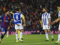 Меси поведе „Барселона“ към победа над „Реал“ (Сосиедад)