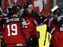 Канада и Русия с разгроми победи на световното по хокей