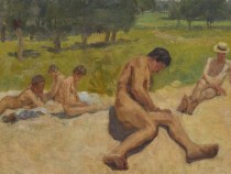 Изложбата "Голото мъжко тяло 1856 – 1944 година" представя близо 70 творби