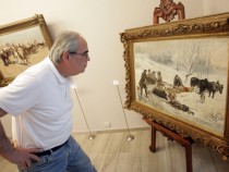 Военноисторическият музей гостува в галерия "Средец" с платна на Вешин