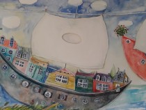 Приказният свят на Ерна Ангелова в изложба в София през септември