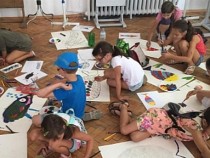 Рисуване, музика и майсторене на декори в хепънинг на НХА