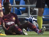 Дембеле пак се контузи, ще отсъства около месец