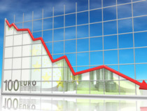 Понижение на еврото след серия слаби икономически данни от Германия и от цялата еврозона
