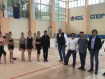 Красен Кралев провери подготовката на спортистите в „Спортпалас“