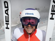 Алберт Попов с първа тренировка на сняг