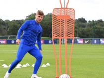 Тимо Вернер направи първа тренировка с Челси