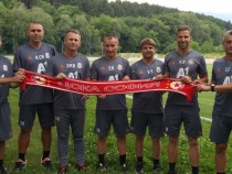 Наставникът на ЦСКА – София Стамен Белчев представи щаба си