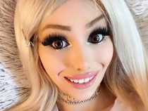 Момиче, приличащо на кукла Барби, кара мъжете да губят ума и дума СНИМКИ