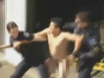 Бесен екшън: Пиян и без гащи се спречка с полицаи в хотел в Китен