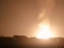 Мощен взрив остави цяла Сирия без електричество ВИДЕО