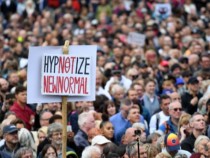 Протест срещу мерките заради коронавируса се състоя в Лондон