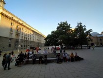 Шокиращи СНИМКИ от София: Протест има, хора няма!