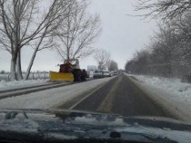 Заради снега: Ограничиха скоростта по част от &ldquo;Тракия&ldquo;