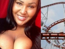 Хубавица с пищни форми претърпя най-голямото си разочарование на атракцион на Острова