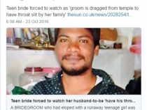 Родителите на булката убили младоженеца по потресаващ начин (СНИМКИ 18+)