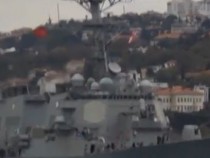 Американският есминец „Карни“ влезе в Черно море (ВИДЕО)